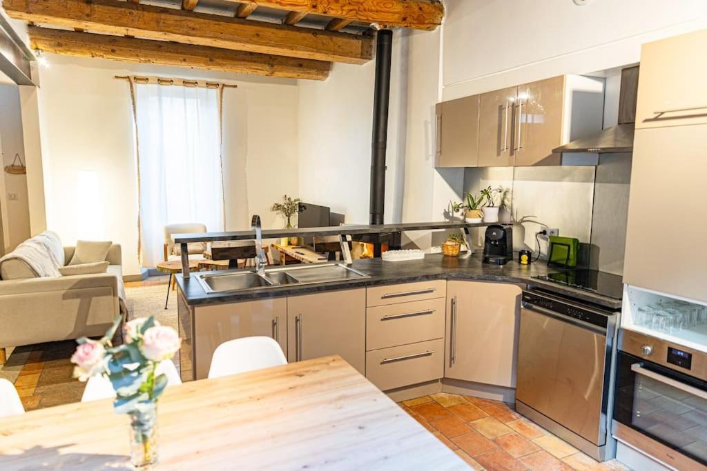 Maison De Village Barbentane Avec Spa Eksteriør billede